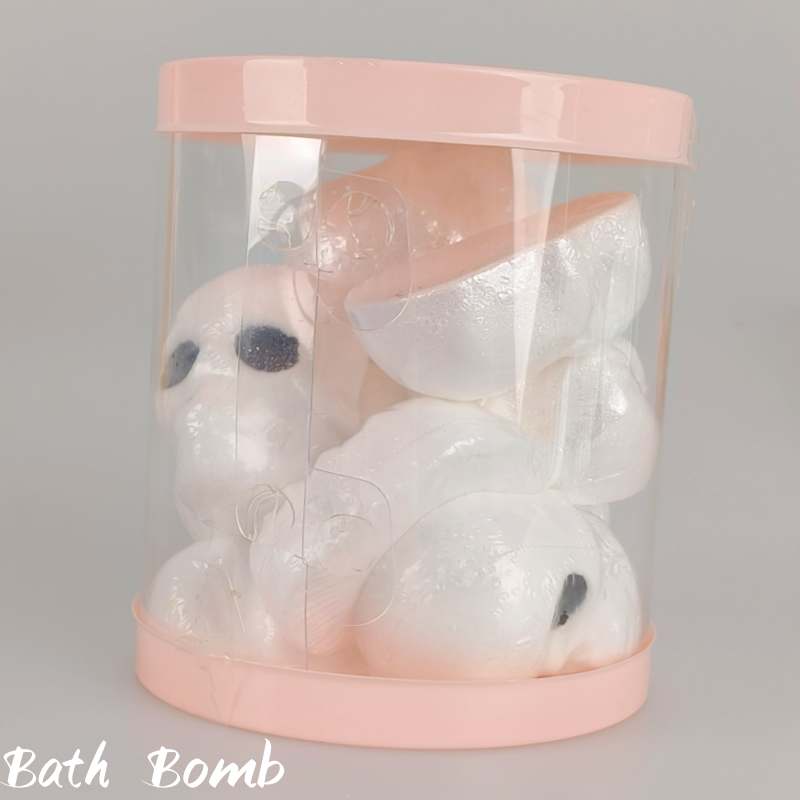 Oem Wholesale Customizable Mini Home Spa Use Organic Lavender Shea Butter Relaxation Stress Relief Rose Milk Balls Bath Bombs