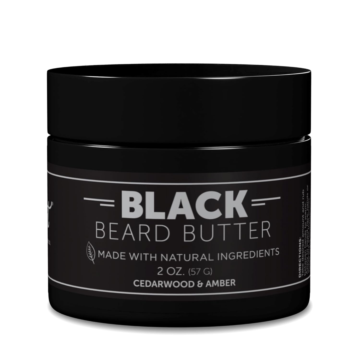 Men's Beard Butter - Softens,Thickens,Moisturizes,And Restores Beard With Safflower Oil And Shea Butter - Beard Care