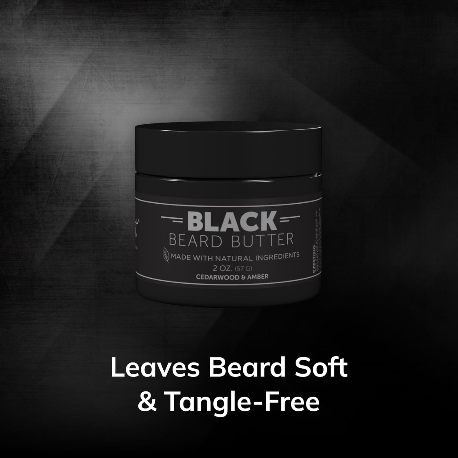 Men's Beard Butter - Softens,Thickens,Moisturizes,And Restores Beard With Safflower Oil And Shea Butter - Beard Care