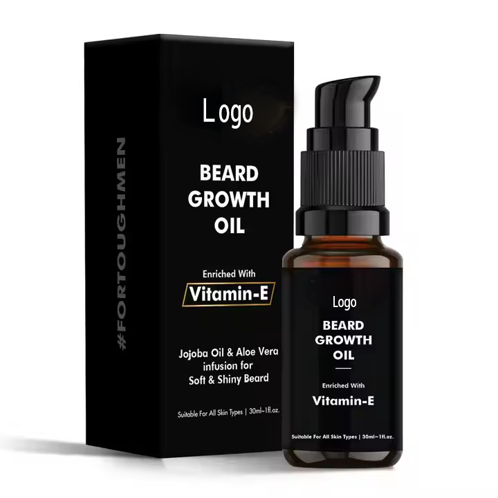 Oem/odm Private Customize Label Ultimate Care Vitamin E Aloe Vera Herbal Moisturizer Liquid Oil For Growth Beard Oil