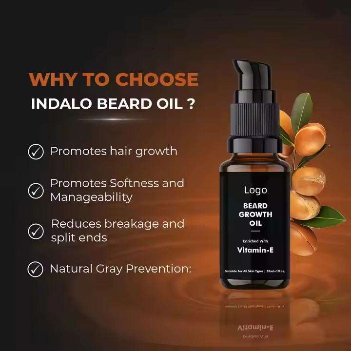 Oem/odm Private Customize Label Ultimate Care Vitamin E Aloe Vera Herbal Moisturizer Liquid Oil For Growth Beard Oil