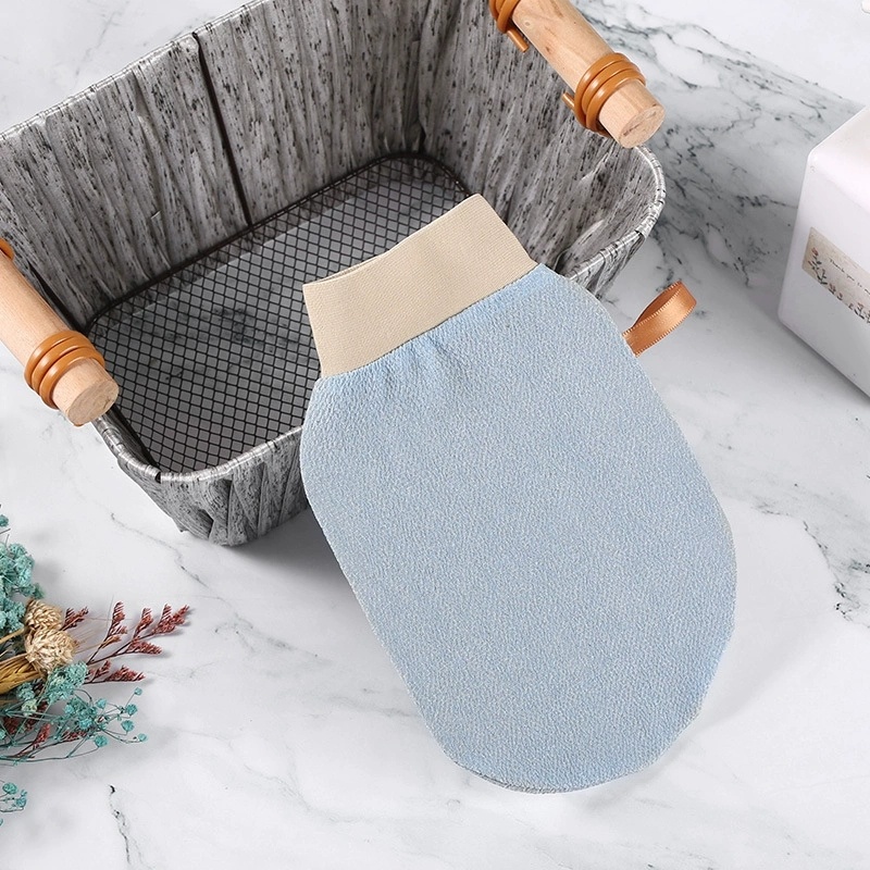 Customizable Organic Face Mitt Elegant Wholesale Soft Face Cleansing Gloves Exfoliating Glove