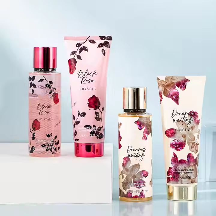 Oem/odm Private Label Luxurious Victoria Perfume And Body Lotion Set Lasting Body Mist Stylish Newest Design Perfume Gift Set