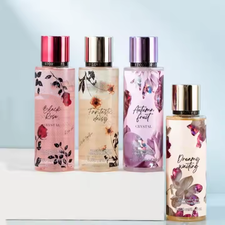 Oem/odm Private Label Luxurious Victoria Perfume And Body Lotion Set Lasting Body Mist Stylish Newest Design Perfume Gift Set