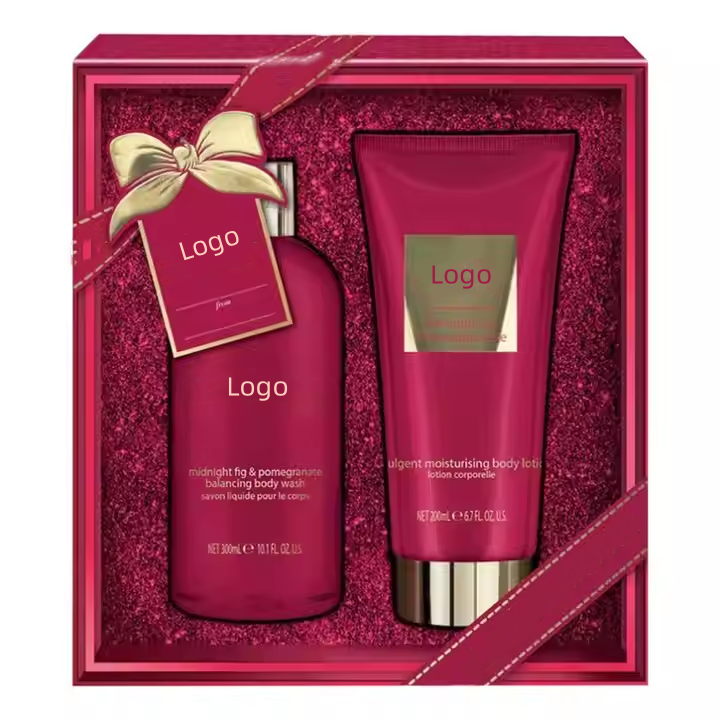 Perfume Natural Spa Relaxing 100ml Shower Gel And Lotion Bath Body Care Gift Set For Woman Fragrance Body Wash Fragrance
