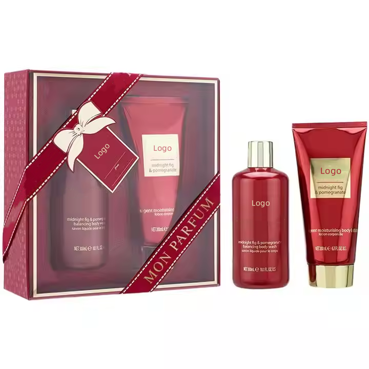 Perfume Natural Spa Relaxing 100ml Shower Gel And Lotion Bath Body Care Gift Set For Woman Fragrance Body Wash Fragrance