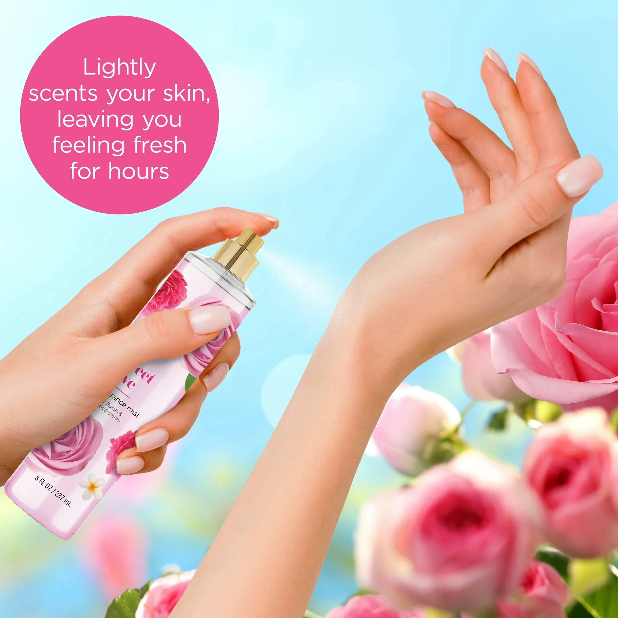 Oem/odm Private Label Hot Selling Rose Shower Bath Gel Women's Gift Shower Cleansing Skin Care Luxury Gifts Wash Body Set