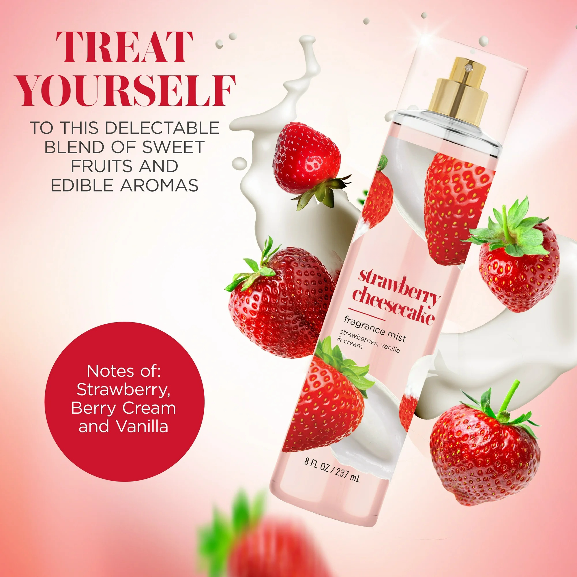 Oem/odm Private Label Long Lasting Moisturizing Strawberry Extract Women's Gift Shower Cleansing Luxury Skin Body Care Gift Set