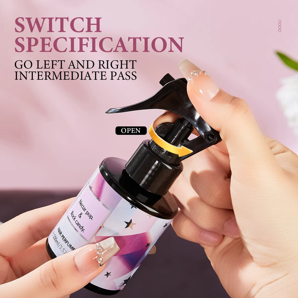 Vegan Oem Wholesale Ladies Sweet Hair Perfume Set Women's Mist Liquid Fragrance Long-lasting Customized Sweet Hair Body Mist