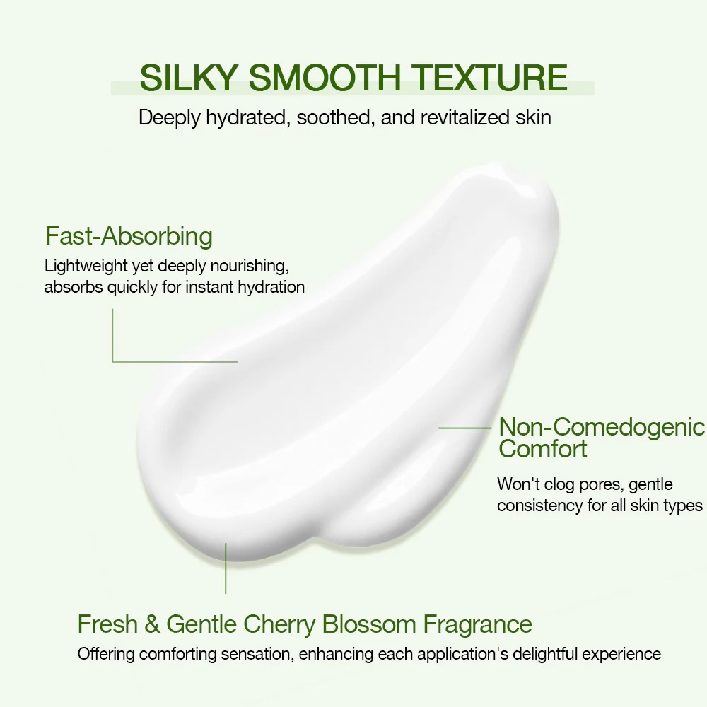 Oem Private Label Cherry Blossom Body Lotion Long Lasting Fragrance Infused Argan Oil Shea Butter Centella Hyaluronic Acid