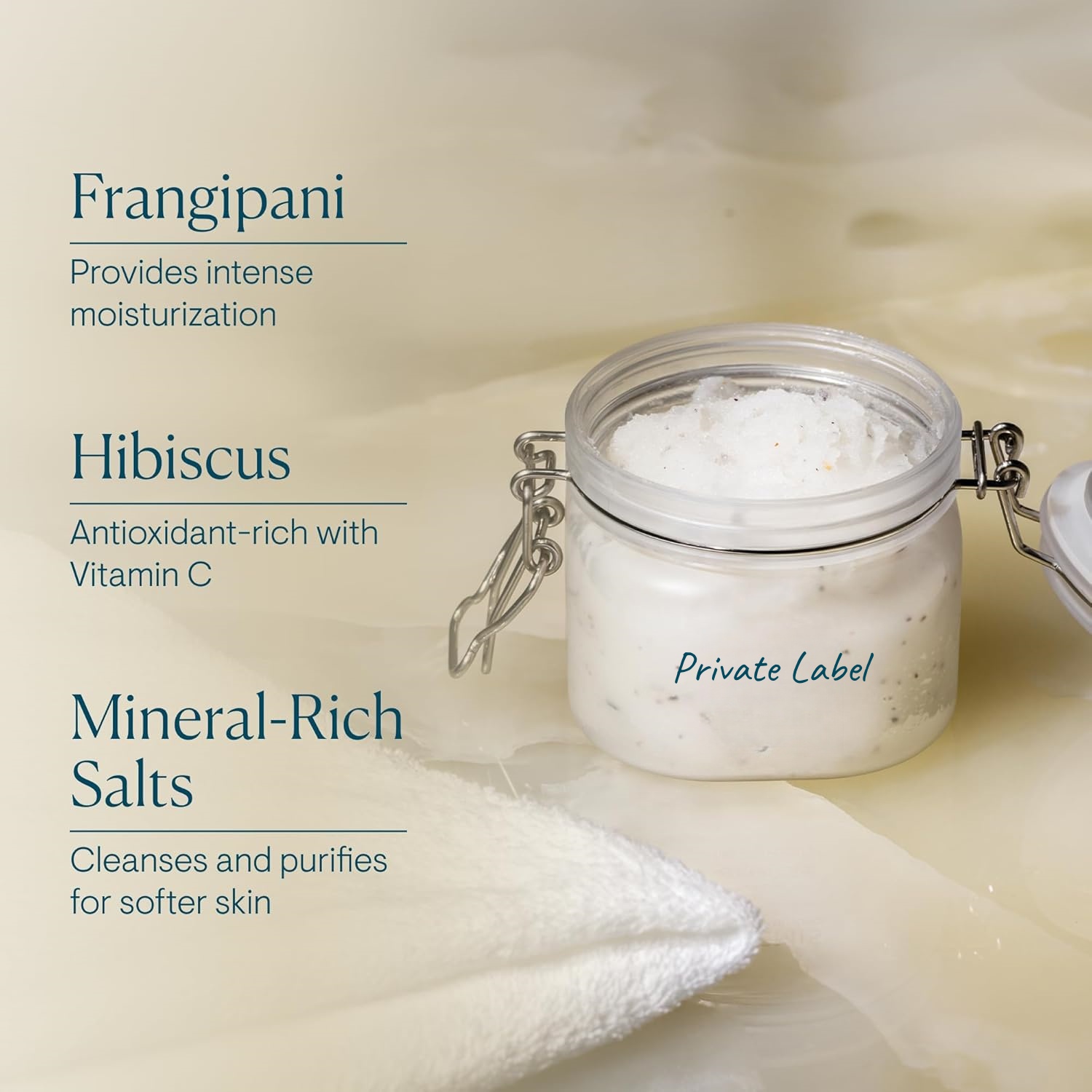 Natural Spa Body Scrub Oem Herbal Mineral Exfoliator Shea Sugar Salt Private Label Collagen Body Scrubs Manufacturer Factory