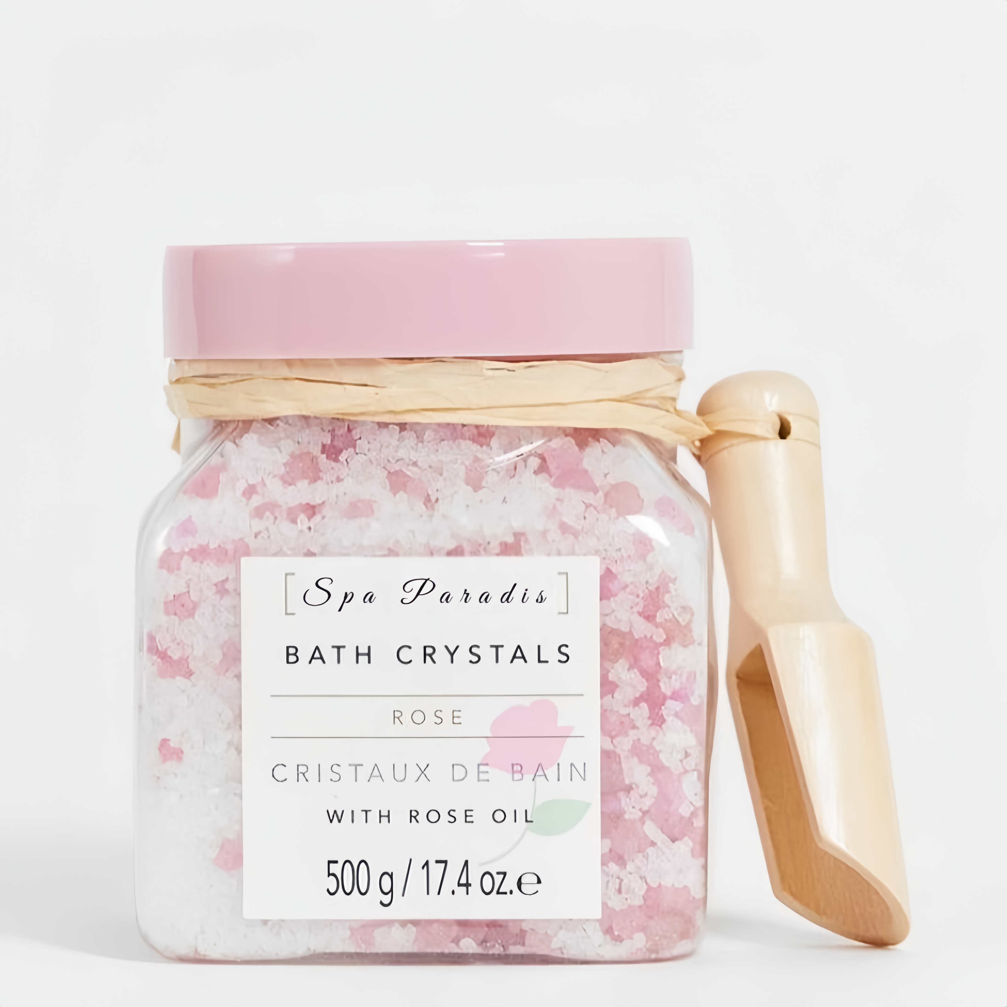 Galaxy Secrect Manufacturer Oem Rose Oil Infused Crystal Himalayan Pink Salt Relaxing Nourishing Bath Salts Sleep Easy Soaking