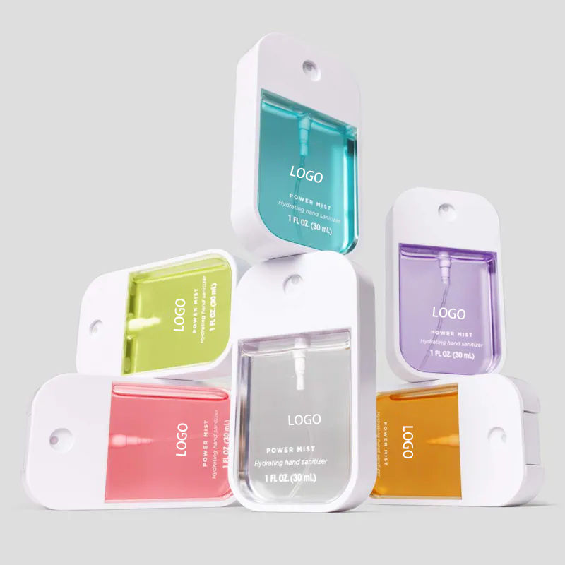 Customized Brand Logo Touch Hand Fragrance Clean Hand Wash Liquid Mist Multi-flavor Customize Scented Hand Clean Mist Spray