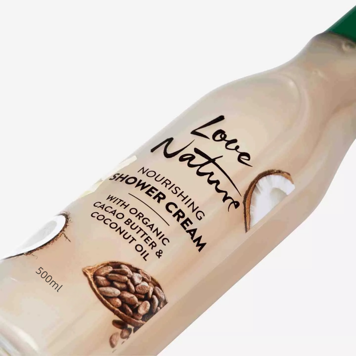 Private Label Moisturizing Whitening Exfoliating Herbal Coconut Oil Cacao Rooibos Floral 500/250ml Liquid Body Wash Shower Gel