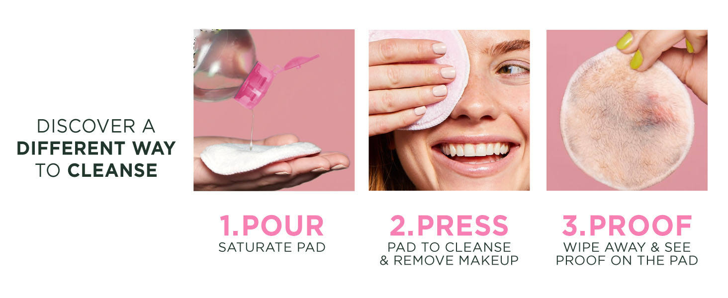Private Label Rosy Vc Makeup Remover Water With Pump Head Natural Mild Sensitive Skin Mineral Infused Micellar Water Face