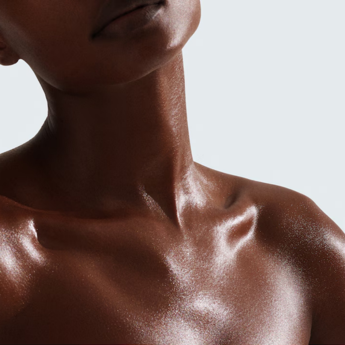 Custom Private Label Brown Shiny Glow Collection Nourishing Brightening Deep Moisturizing Body Shimmer Oil Body Tanning Oil
