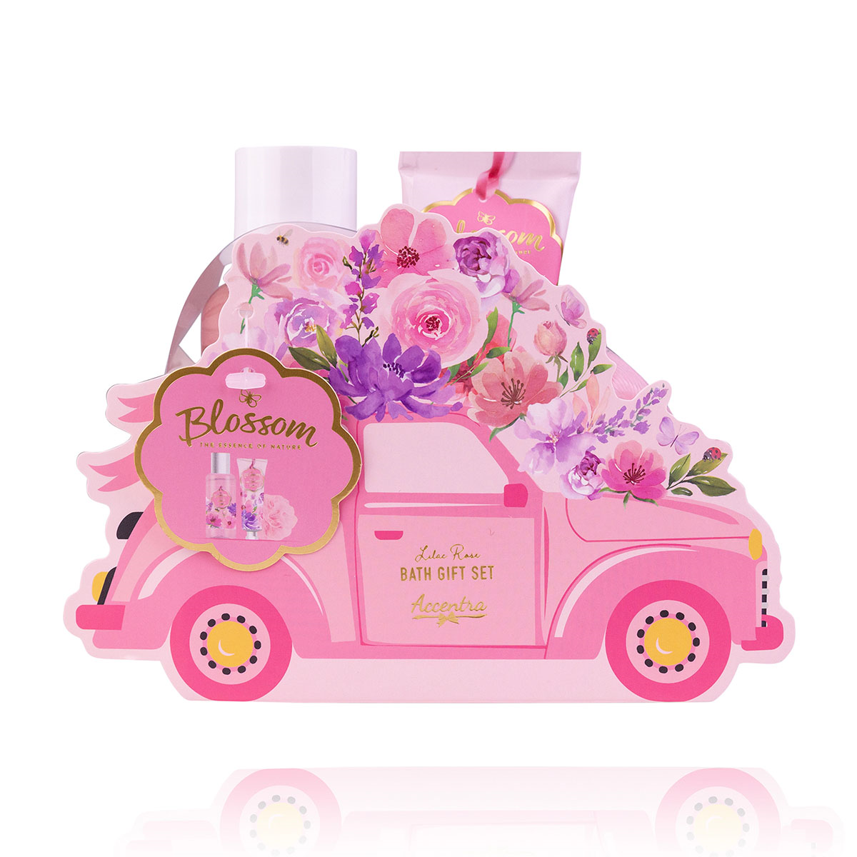 Oem Blossom Skin Care Bath Gift Set In Decorative Gift Box,Perfect For Wedding Gift,Valentine's Day,Spring And Summer Gifts