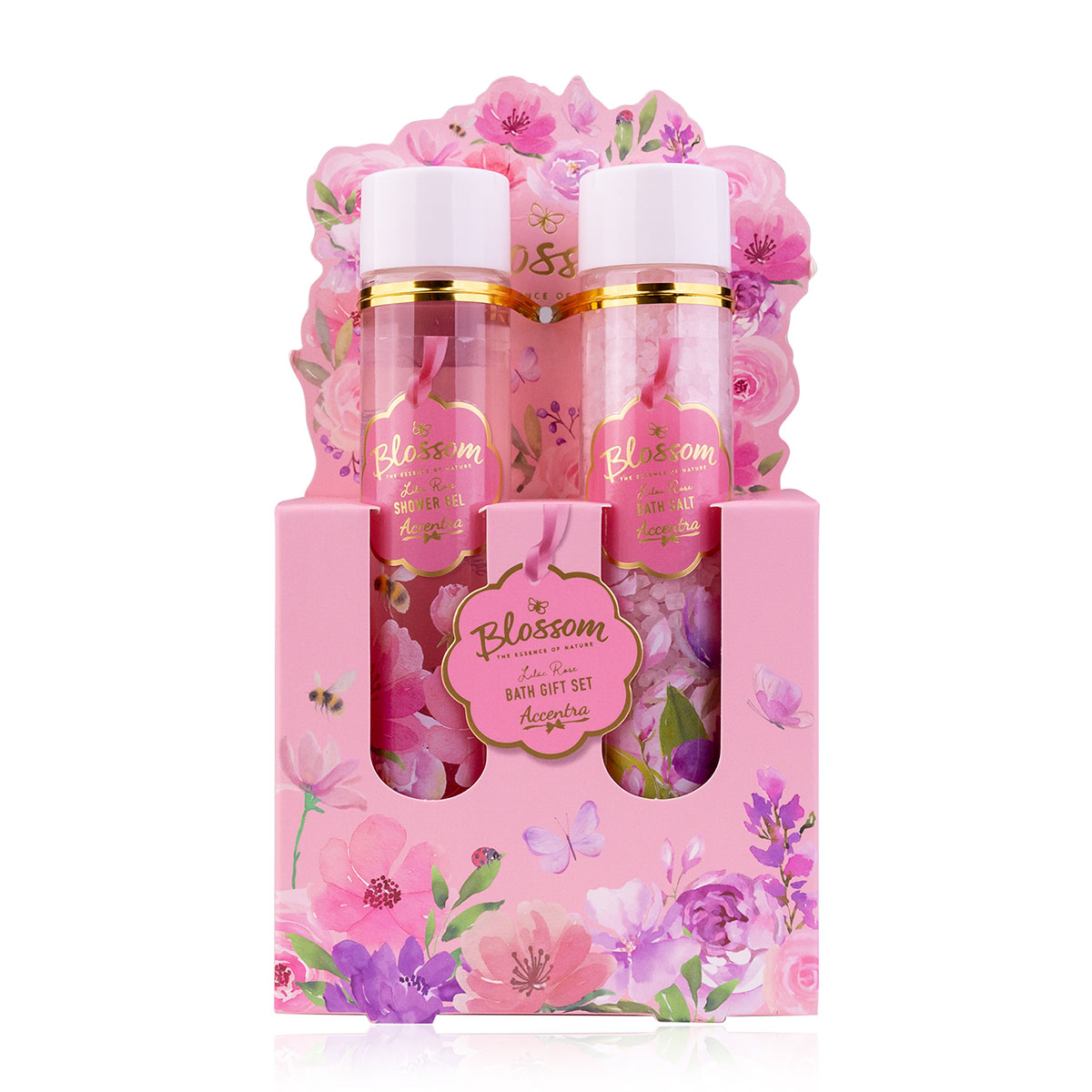 Oem Blossom Skin Care Bath Gift Set In Decorative Gift Box,Perfect For Wedding Gift,Valentine's Day,Spring And Summer Gifts