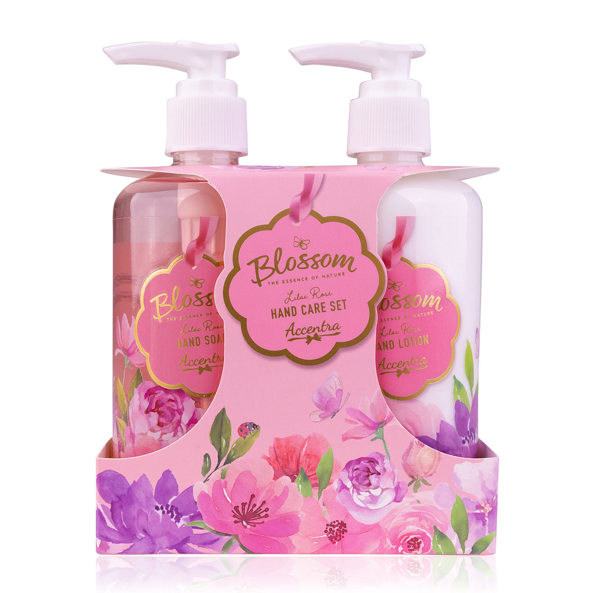 Oem Blossom Skin Care Bath Gift Set In Decorative Gift Box,Perfect For Wedding Gift,Valentine's Day,Spring And Summer Gifts