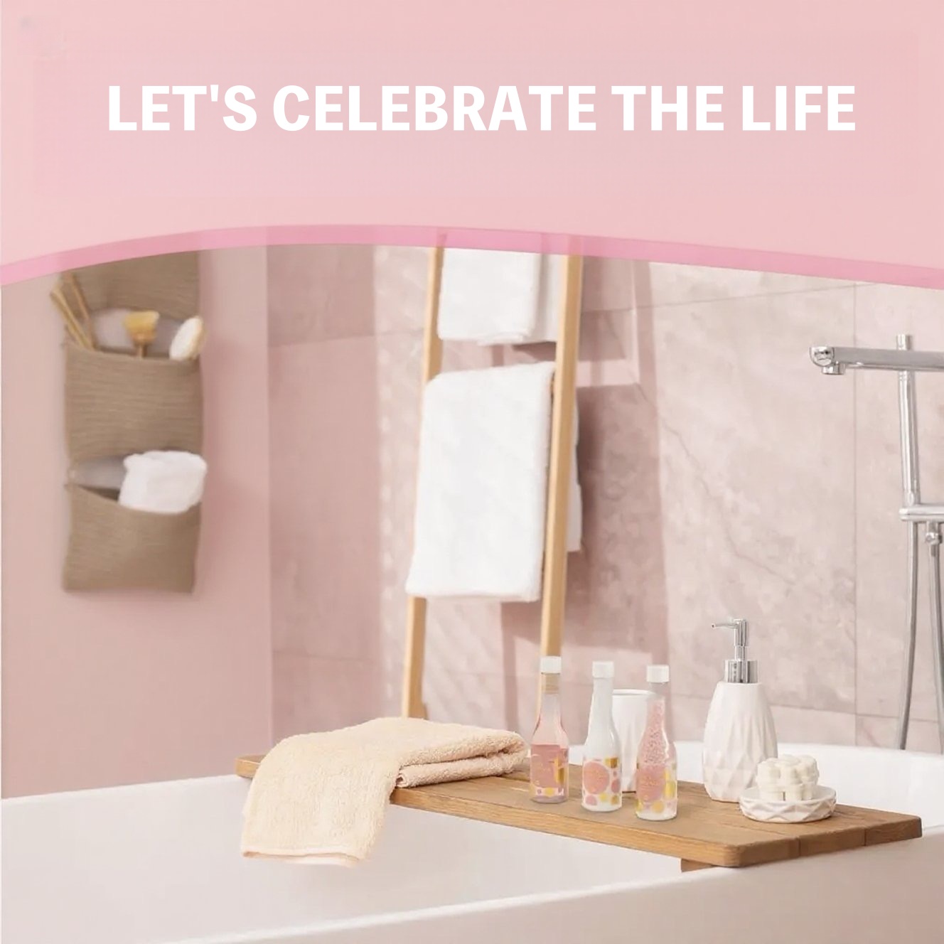 Oem Wholesale Let's Celebrate Women's Gift Set In Plastic Champagne Bottle - Bath & Shower Set With Tea Rose & Velvet Scent