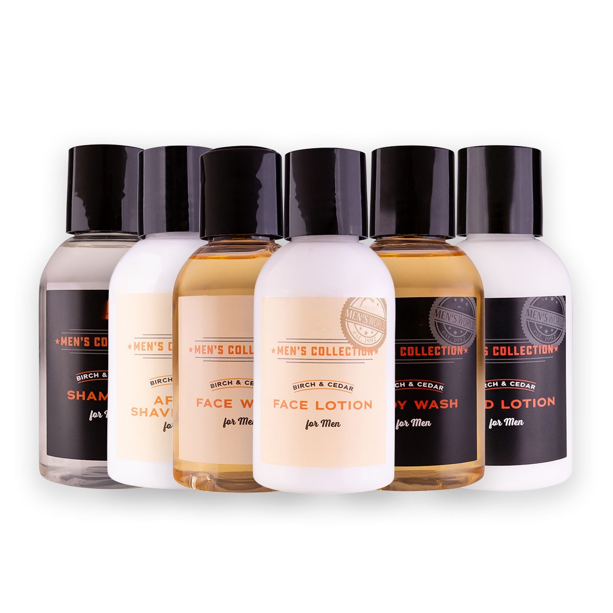 Private Label Men's Winter Skin Care Grooming Bath Shower Kit Face Wash Hand Lotion Shaving Balm Vitamin C Oem/odm 6pcs Gift