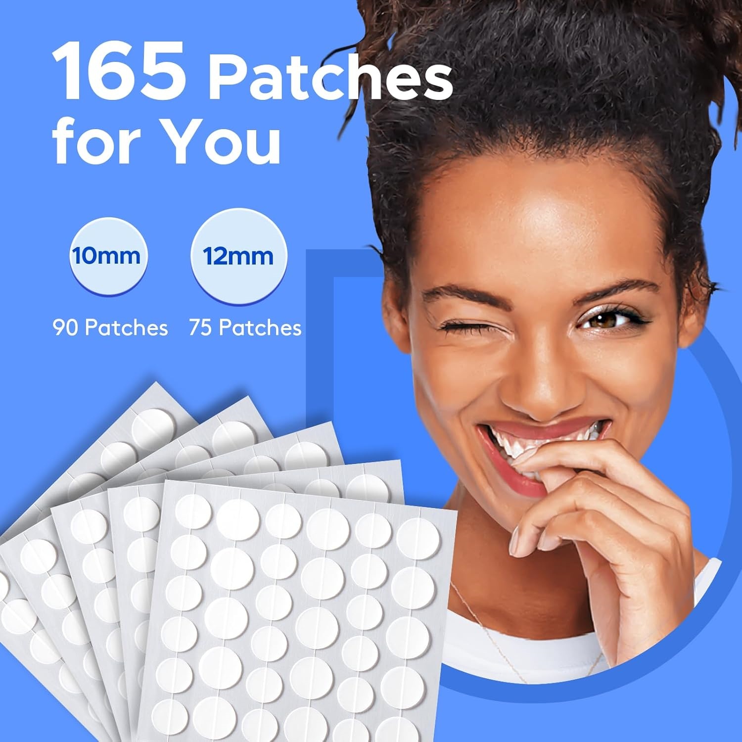 Oem Wholesale Strong Adsorption Acne Pimple Patch (165 Count) Salicylic Acid & Tea Tree Oil For Zits