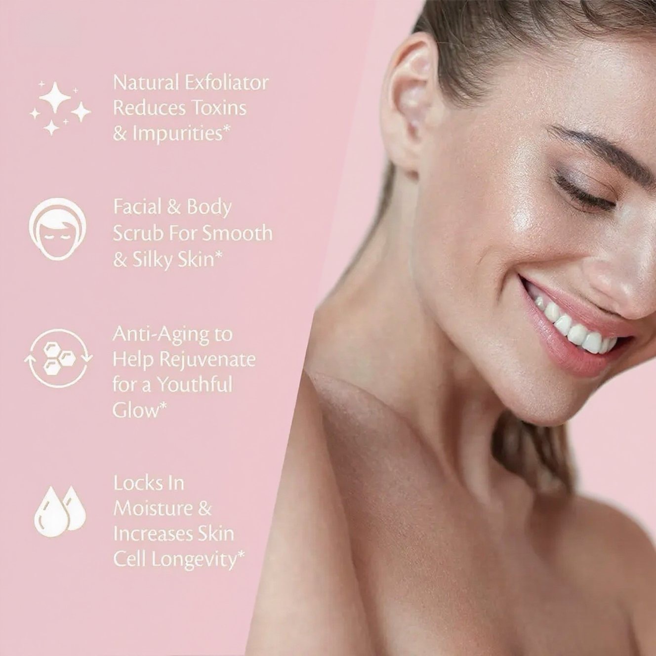 Organic Essential Oils Bath Body Scrub Whitening Exfoliating Moisturizing Deep Cleansing Epsom Salt Coffee Eco-friendly