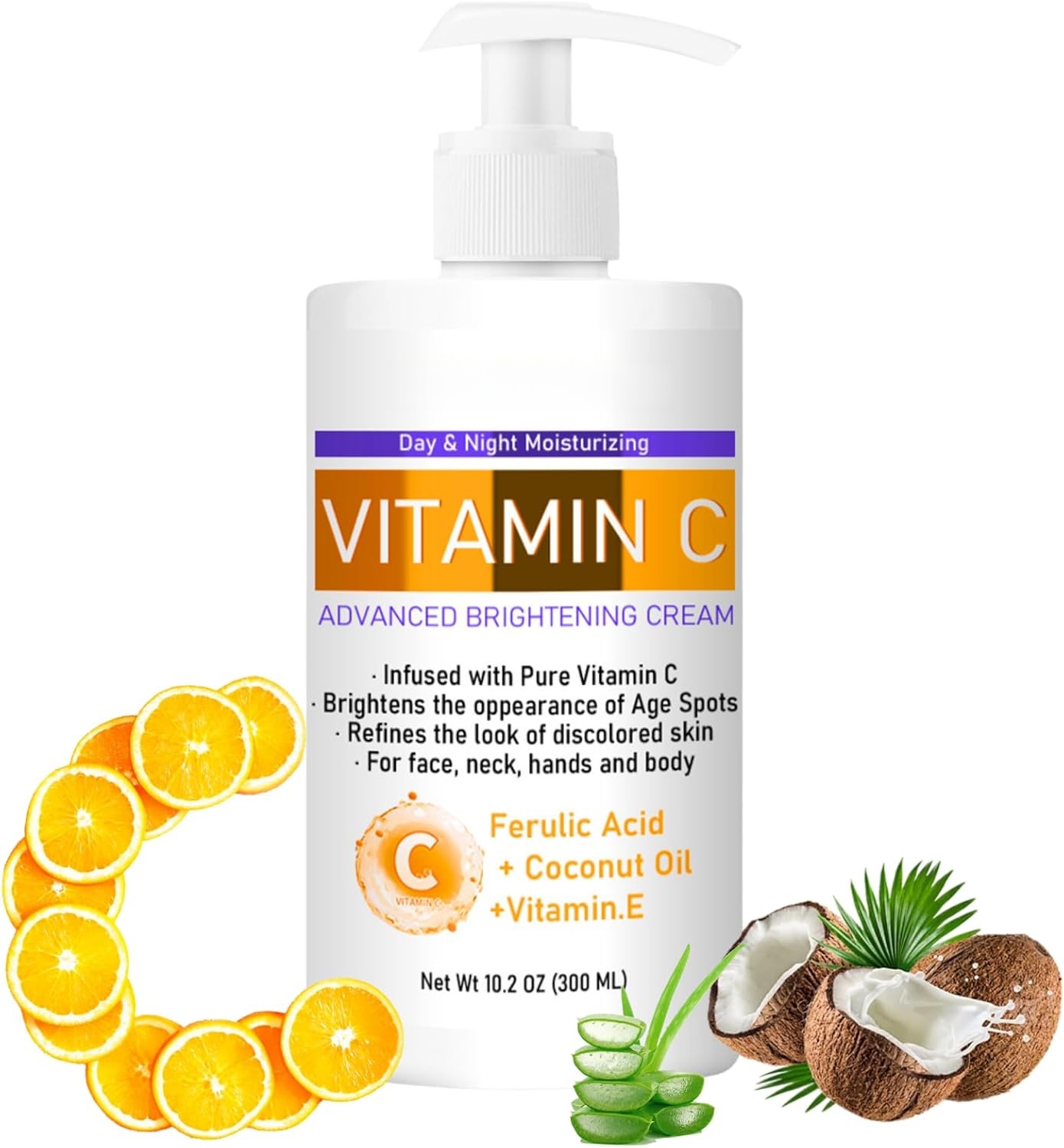 Private Label Body Moisturiser With Coconut Oil And Vitamin E,Vitamin C Dry Skin Body Skin Care Smooth Skin Body Cream