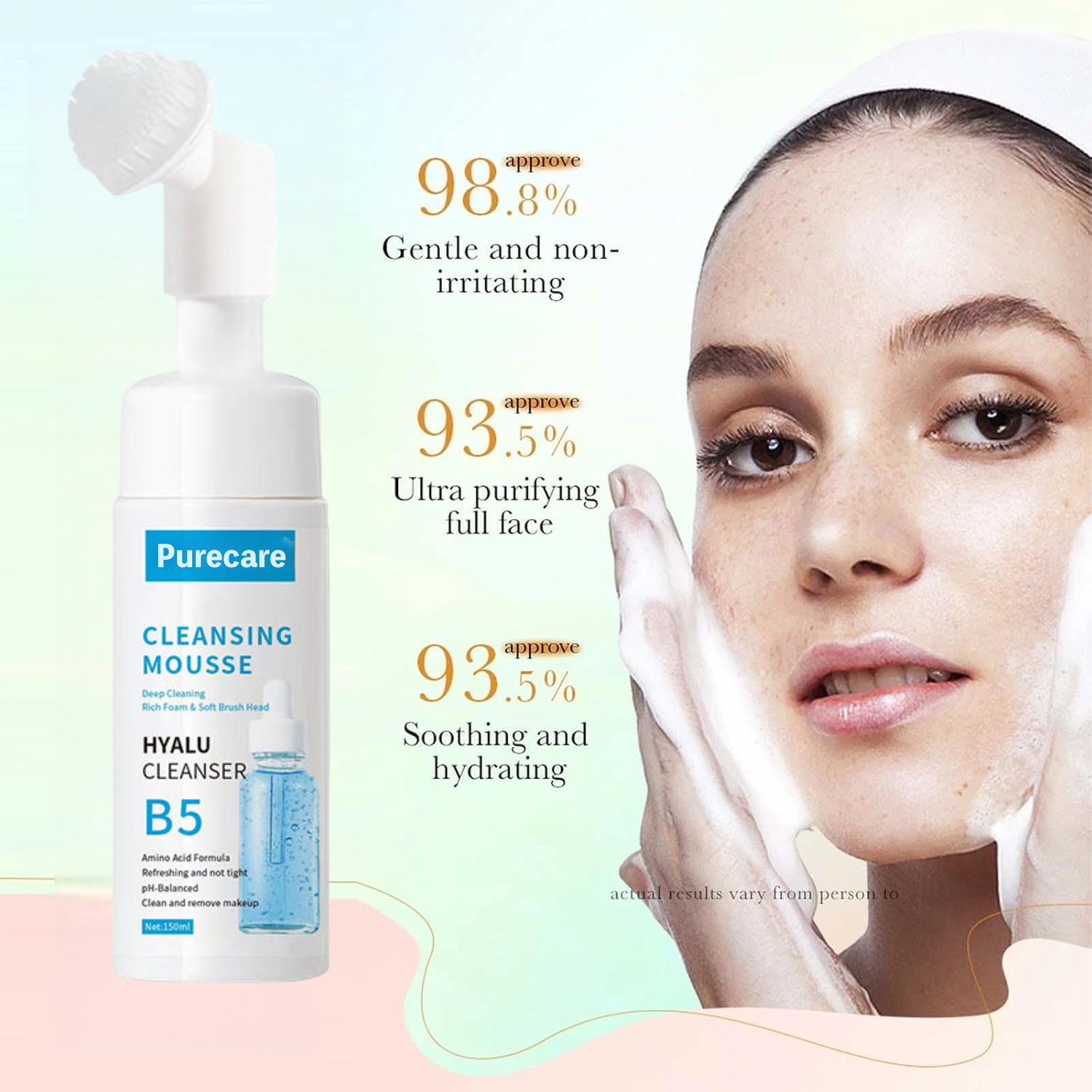Oem Private Label High Quality Vitamin C Lightening Face Wash Facial Cleanser Cream Packaging Tube For Face Wash
