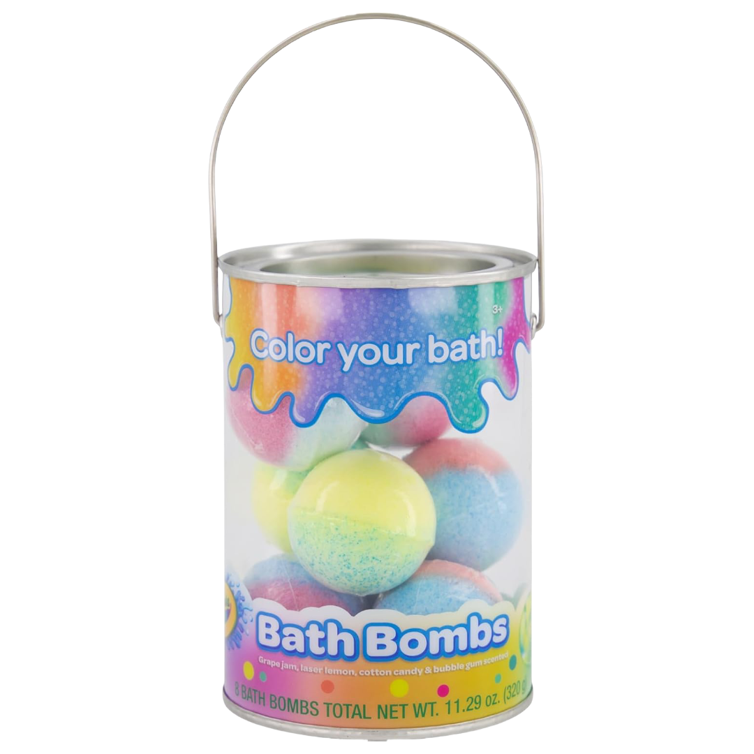 Oem Private Label 8 Xl Organic Kids Bath Bombs For Girls And Boys To Got A Lot More Colorful And Fun With This Bath Bombs