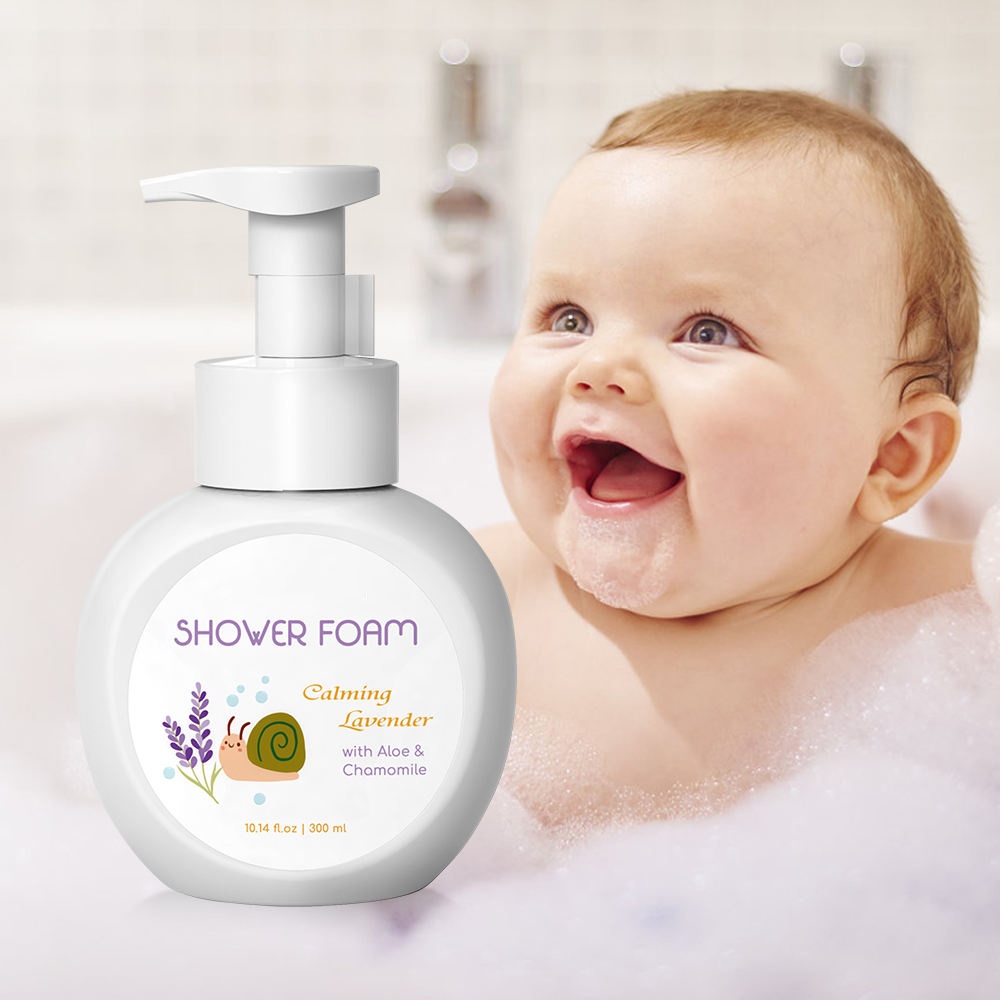 Oem/odm Private Label 2 In 1 Nourishing And Moisturizing For Baby's Perfect Daily Care In Shower Gel Shampoo And Body Wash