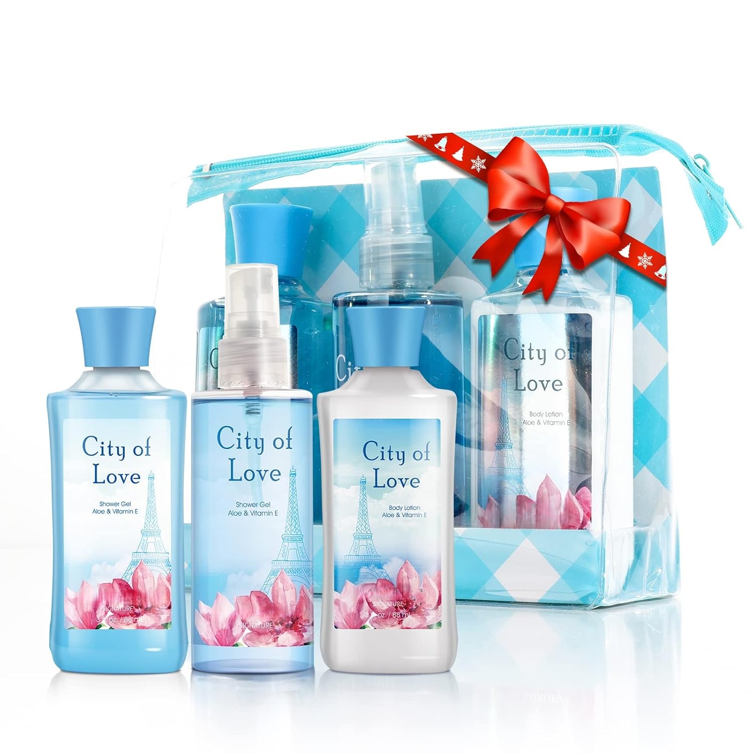 Oem Bath & Body Care Travel Set,Home Spa Set With Body Lotion,Shower Gel And Fragrance Mist,Personal Body Care Travel Set