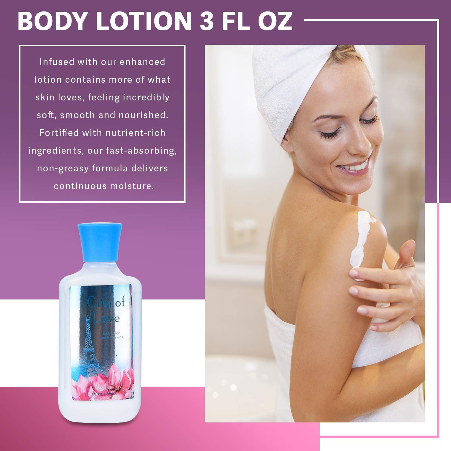 Oem Bath & Body Care Travel Set,Home Spa Set With Body Lotion,Shower Gel And Fragrance Mist,Personal Body Care Travel Set