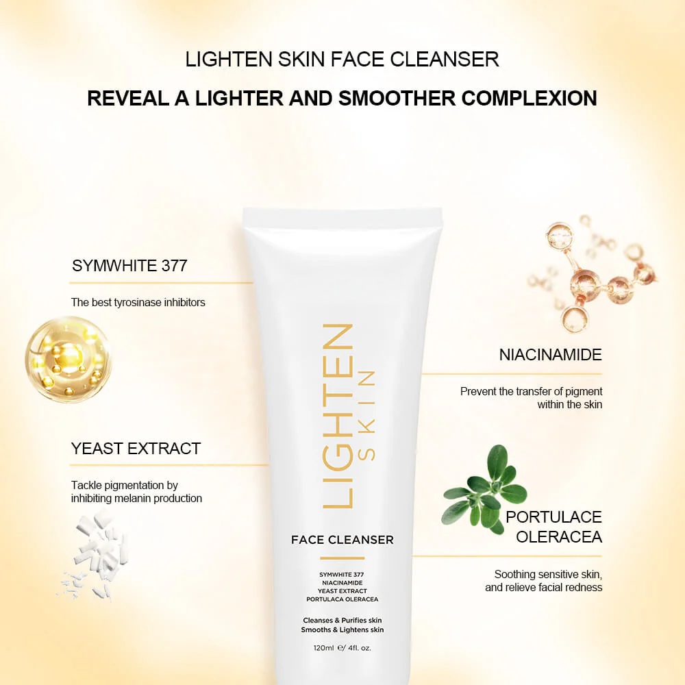Oem Private Label Organic Whitening Facial Gel Cleanser Deep Cleansing Oil Control Moisturizer For All Skin Types