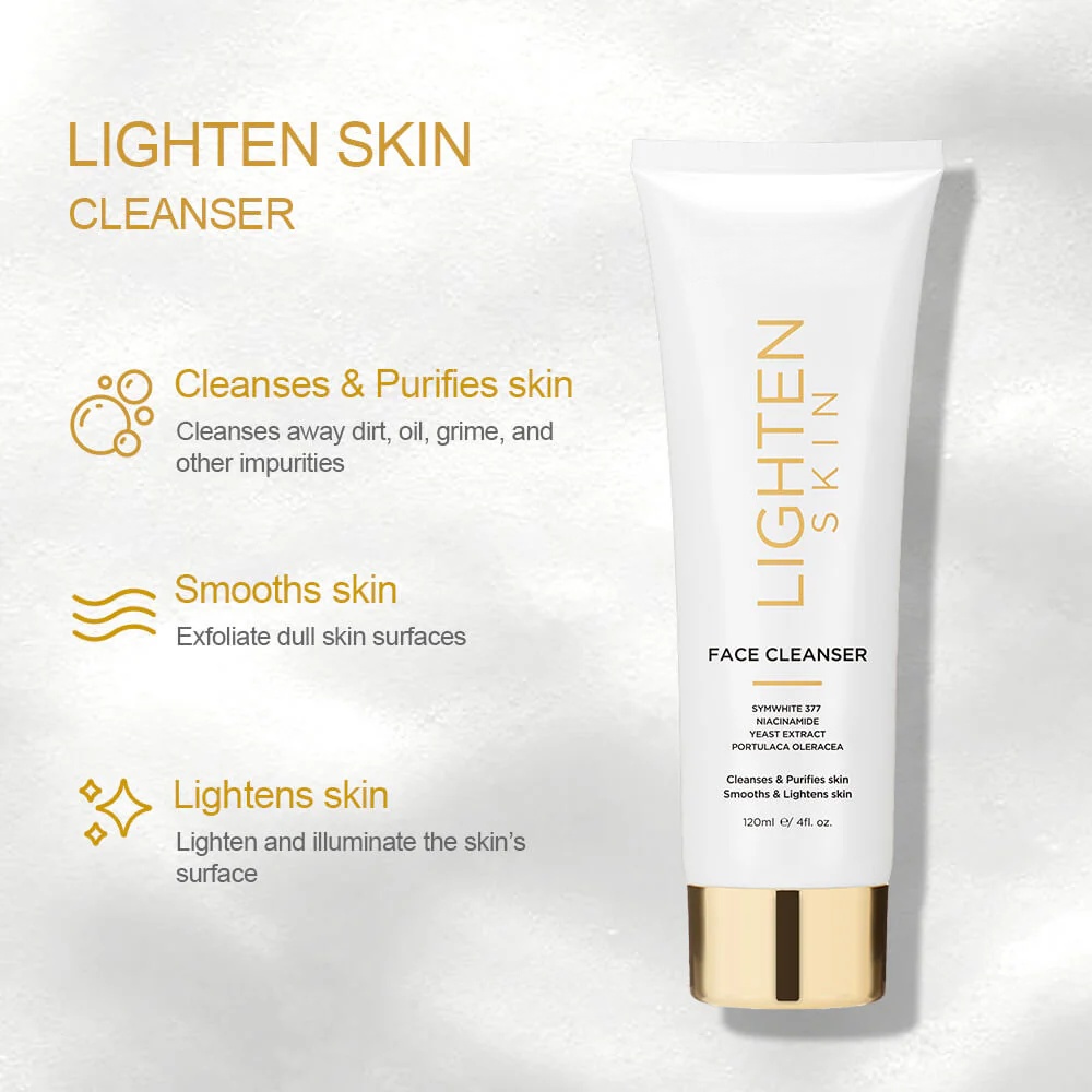 Oem Private Label Organic Whitening Facial Gel Cleanser Deep Cleansing Oil Control Moisturizer For All Skin Types