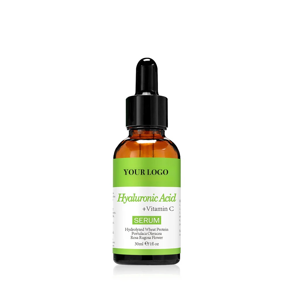 Oem Private Label Best Hyaluronic Acid Thirst Quenching Anti-aging Vegan Face Serum For All Skin Types Plumps & Hydrates