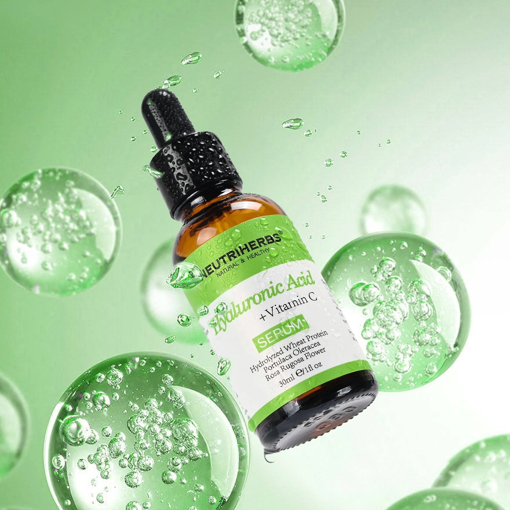 Oem Private Label Best Hyaluronic Acid Thirst Quenching Anti-aging Vegan Face Serum For All Skin Types Plumps & Hydrates