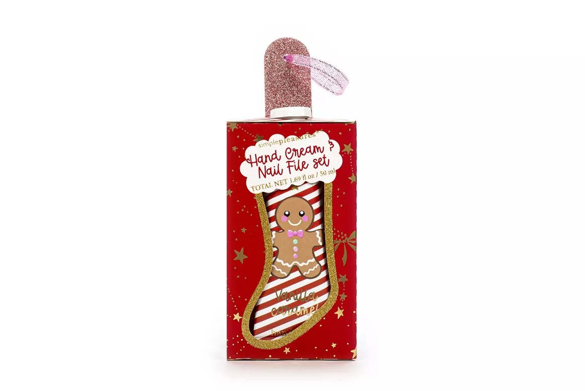 Oem Private Label High Quality Moisturizing Hand Cream Lotion With Nail File Hand Care Gift Set