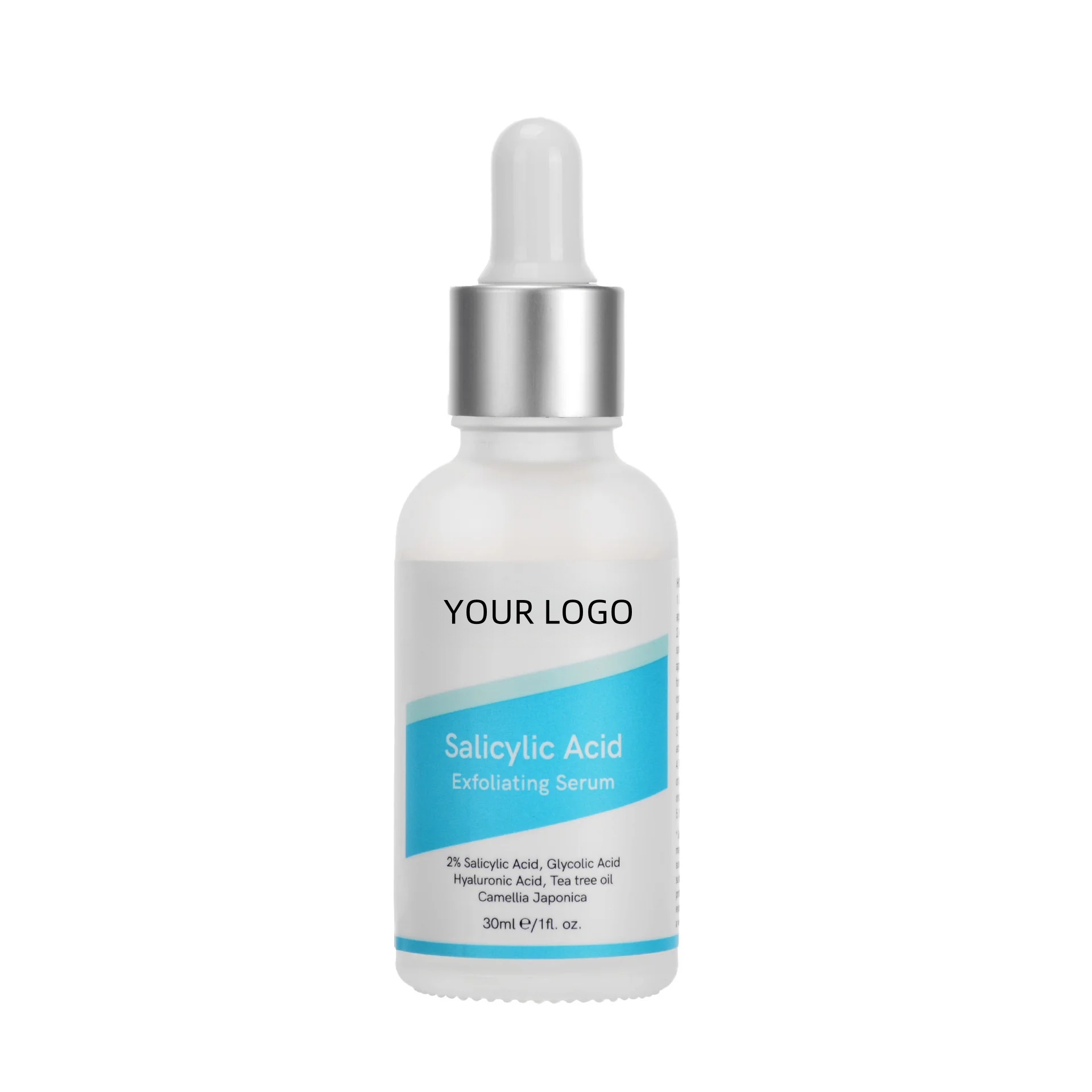 Oem Acne Treatment Salicylic Acid Serum For Acne Prone Skin,Rich Infused With Glycolic Acid,Hyaluronic Acid Tea,Tree Oil