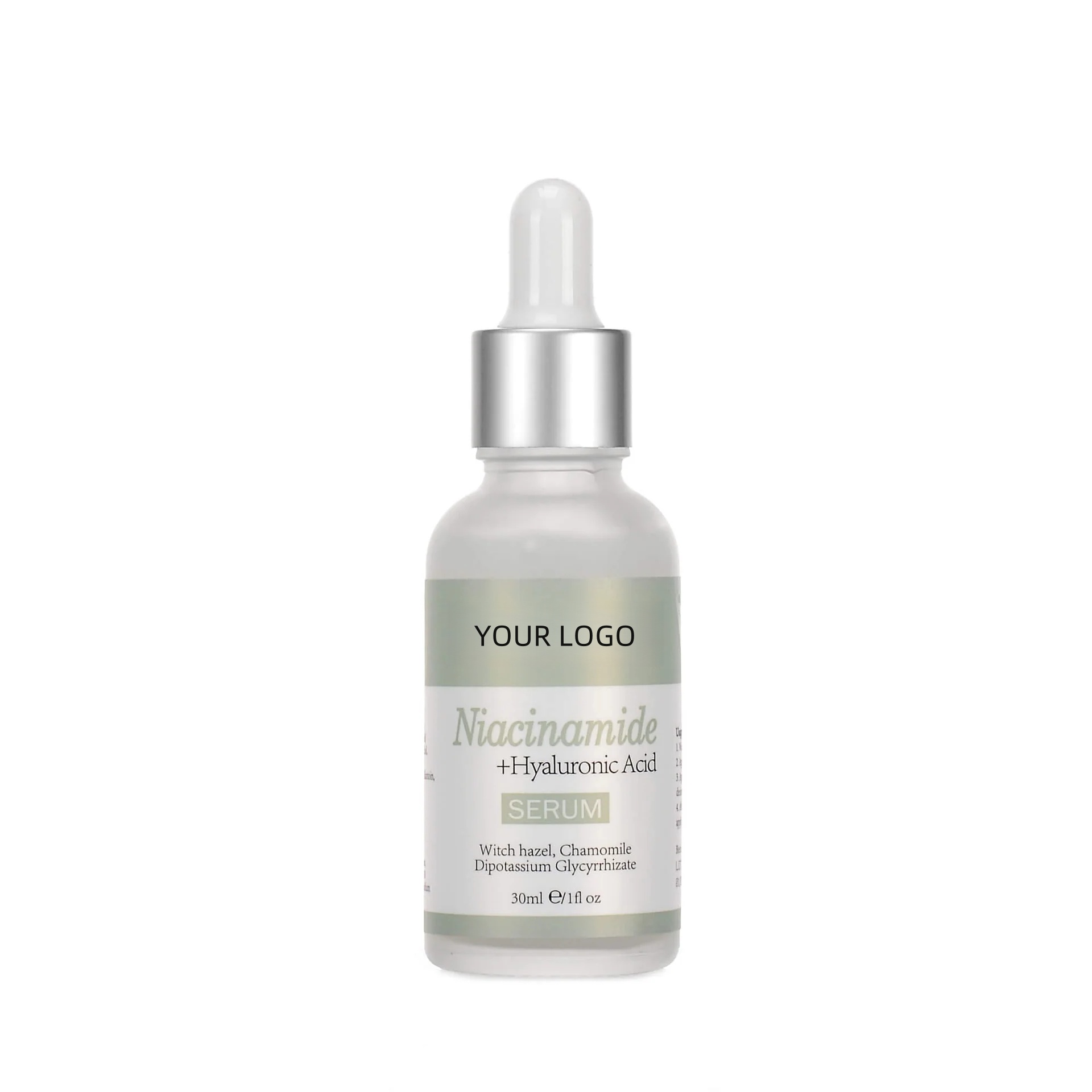 Oem Glowing Serum With Niacinamide Hyaluronic Acid Lightweight Brightening Hydrating Dewy Reflective Glow Drops For Face