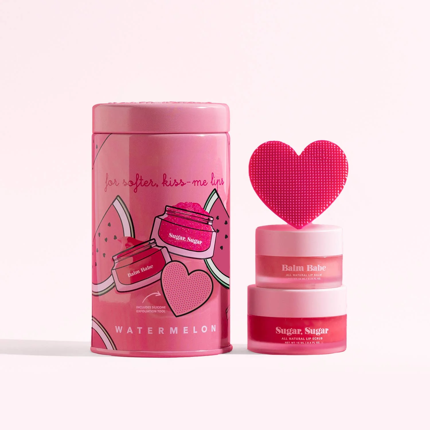 Hot Selling Customize Fragrance Smoothing Hydrating And Moisturizing Lip Care Set Lip Balm & Scrub & Scrubber Set Lip Care Set