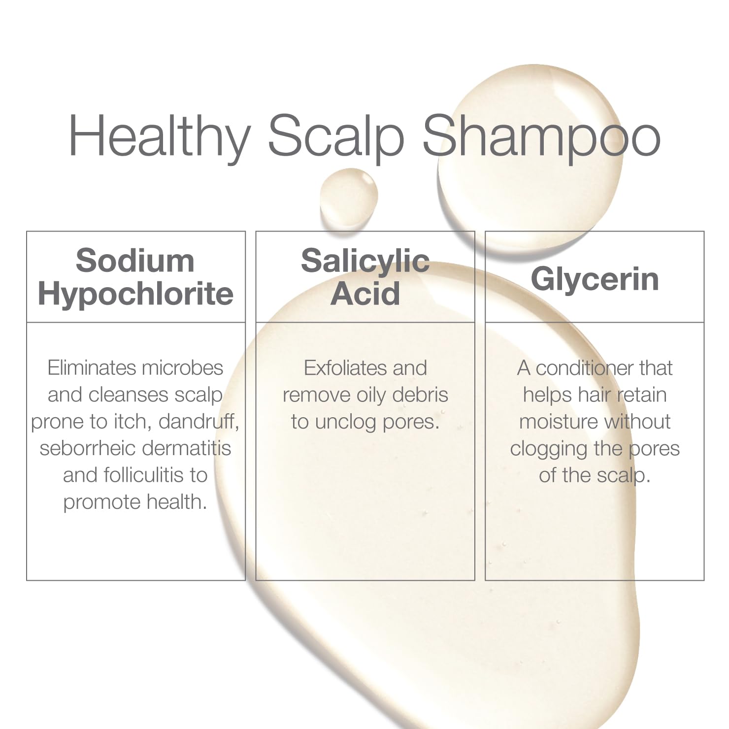 Oily Scalp Shampoo Fragrance-and Paraben-free For Folliculitis And Itching Dandruff