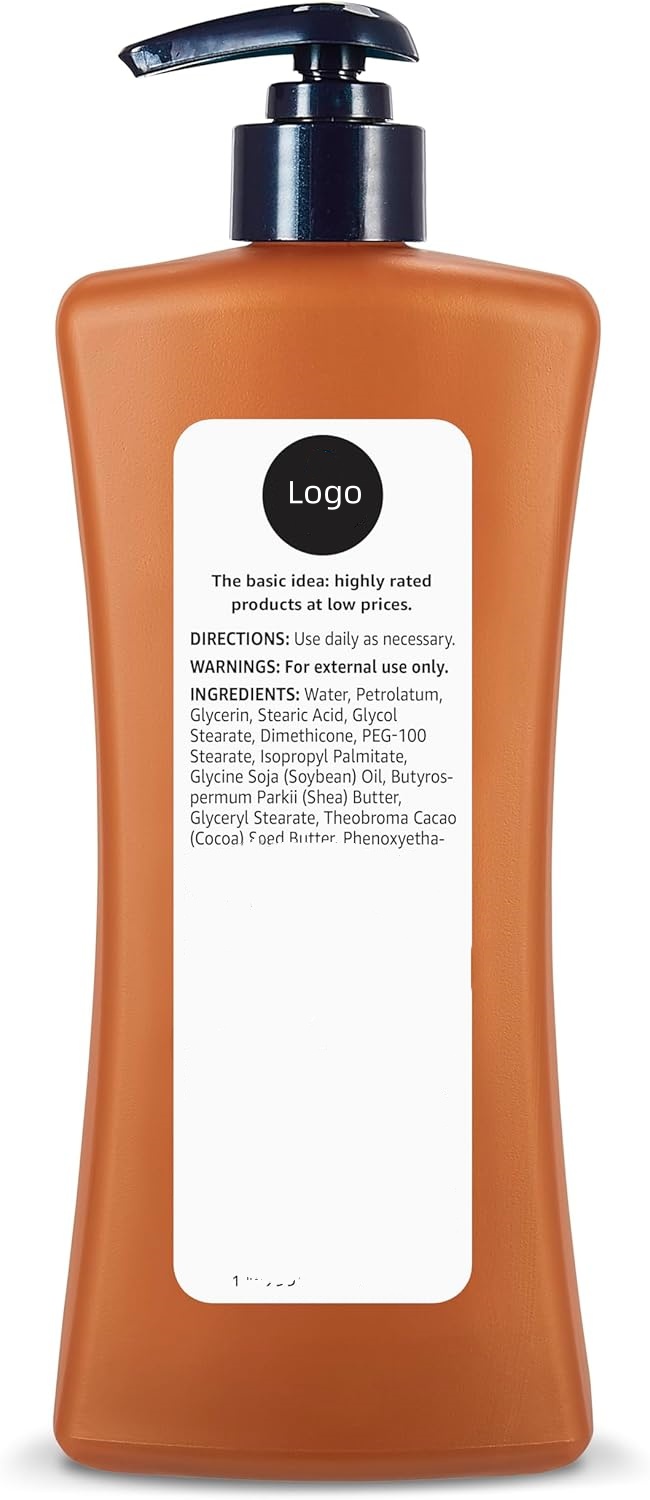 Cocoa Butter Body Lotion Moisturizing 500ml Oem Daily Use Cream For Dry Skin Non-greasy And Impurities-free