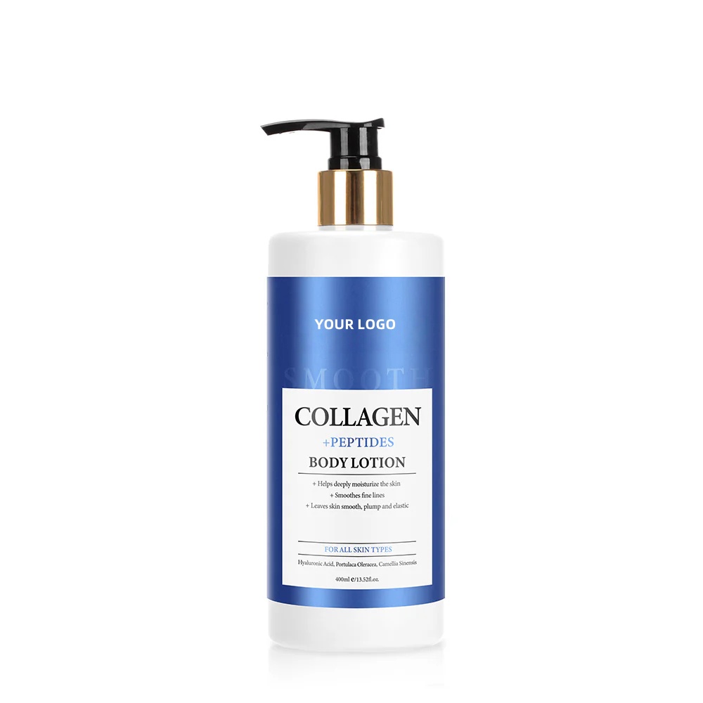 Oem Private Label Refreshing Green Tea Body Lotion Hyaluronic Acid Long Lasting Scent Infused Collagen For Firming Tightening
