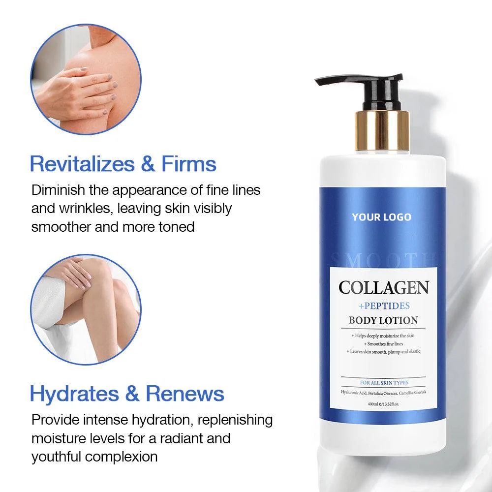 Oem Private Label Refreshing Green Tea Body Lotion Hyaluronic Acid Long Lasting Scent Infused Collagen For Firming Tightening