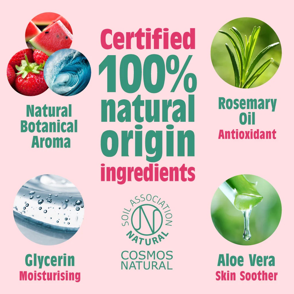 Natural Herbal Parfum Deodorant Body Spray Non-alcoholic All Skin Long Lasting Freshness Baby Kids Teenage Daily Use Fresh