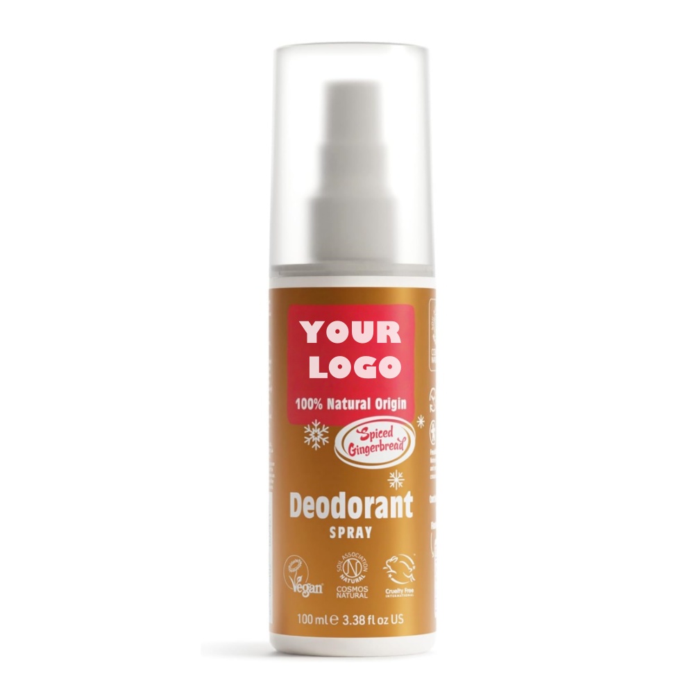Natural Herbal Deodorant Body Spray For All Skin Types Long Lasting Freshness For Adolescents And Adults,Men-spiced Gingerbread