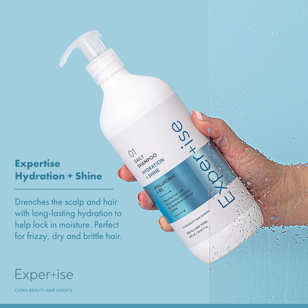 Oem Hydration + Shine Moisturizing Hair Shampoo Conditioner Scalp Serum Cream Cleanses & Drenches Scalp Hair Ha B5 Concentration