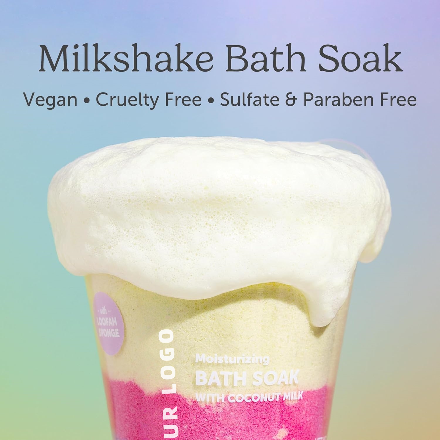 Oem Coconut Milk Bath Soak,Salt Bath,Adult And Kids Bubble Bath,Natural Detox Foaming Body Soak,Foot Soak,Body Skin Care