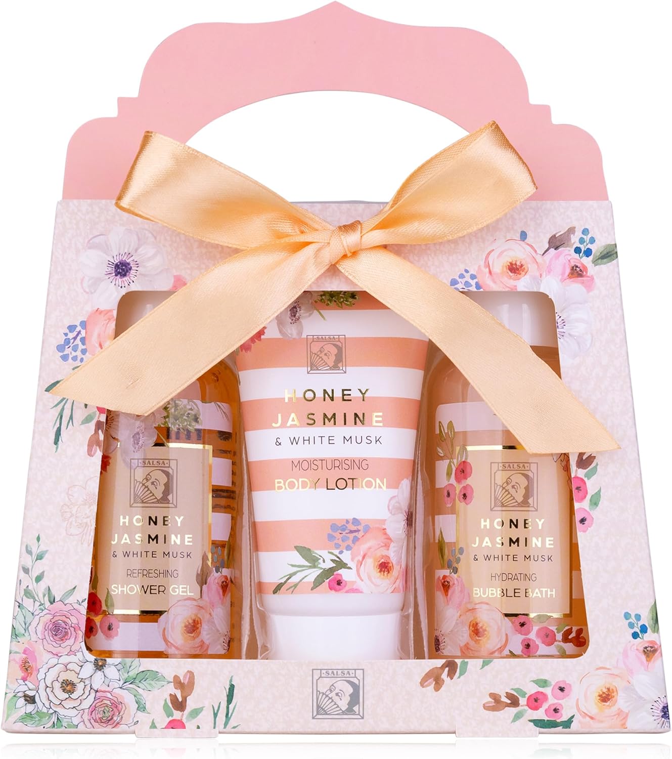 Private Label Perfect Travel Size Bath Gift Set Skin Care Gift With Shower Gel Bubble Bath Body Lotion With Four Scented Options